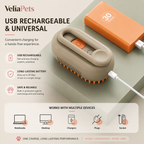 VeliaPets™ 3-in-1 Steam Brush for Cats