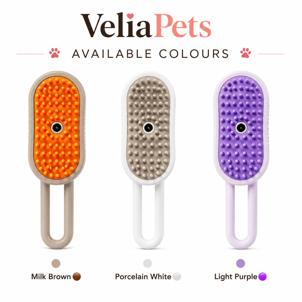 VeliaPets™ 3-in-1 Steam Brush for Cats