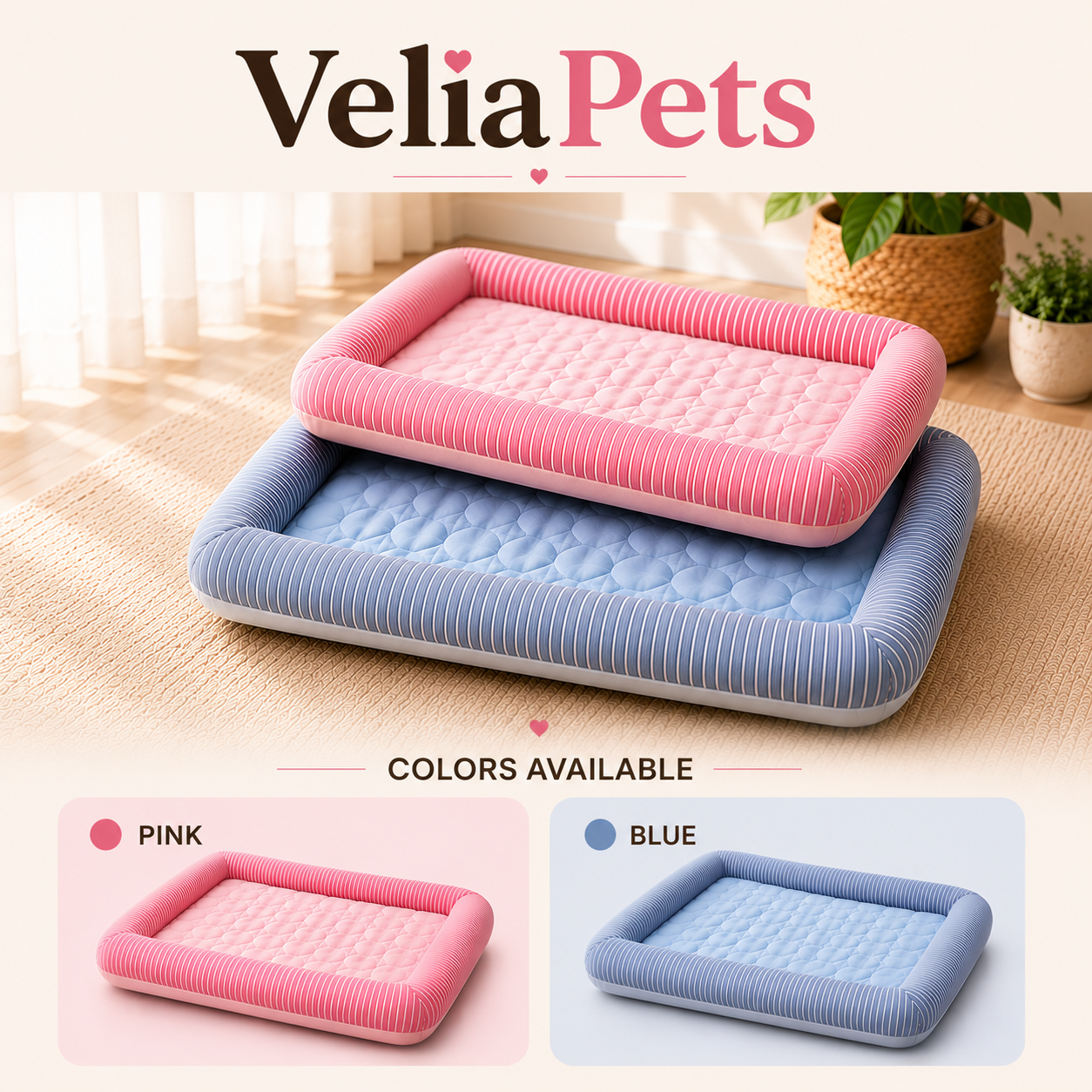VeliaCool™ Dog Cooling Mat – Cooling Pad for Dogs